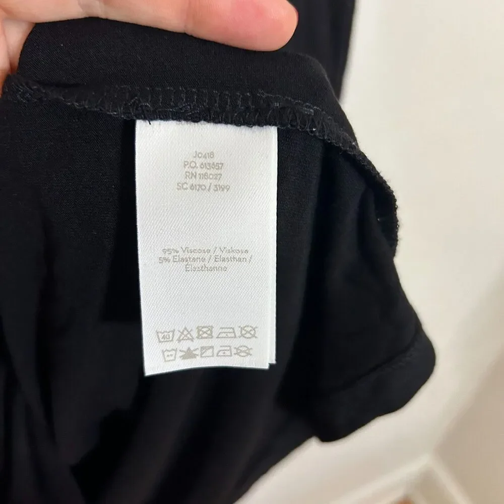 Boden Dress Black Fit & Flare Viscose Blend 10 Classic Work Office‎ Basic 10 - Picture 5 of 8